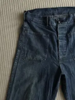 ビンテージ US NAVY セーラーパンツ デニムパンツ 軍 40