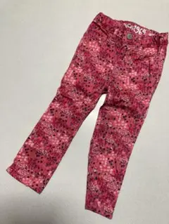 babyGap カラーデニム　花柄パンツ 95cm