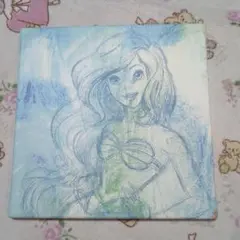 Disney アリエル アートキャンバス