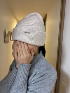 限定特価！高品質ウール100%ニット帽 レディース 冬用 5色展開