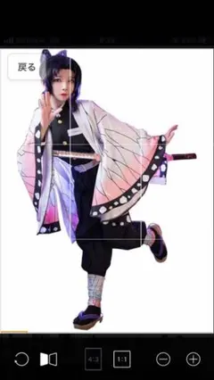 鬼滅の刃　ハロウィンコスプレ　胡蝶しのぶ