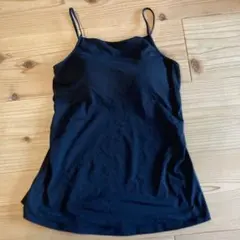 ユニクロ マメクロゴウチ　エアリズムコットンブラキャミソール 黒