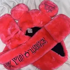 ミッキーのマフラーキャップ