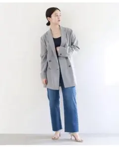 IENA ライトグレー　ジャケットのサムネイル
