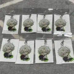 新品未開封8個 鬼滅の刃 ぎゅぎゅっとアクリルキーホルダー 第二弾 不死川実弥