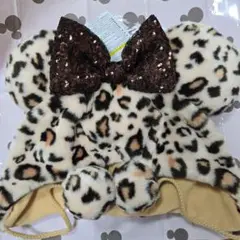 ミニーレオパードファンキャップ