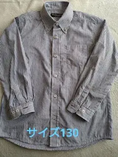 MICHIKO LONDON KOSHINO ストライプ長袖シャツ　サイズ130