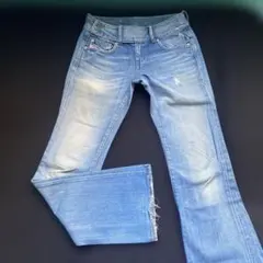 DIESEL デニムパンツ ブーツカット ライトブルーのサムネイル