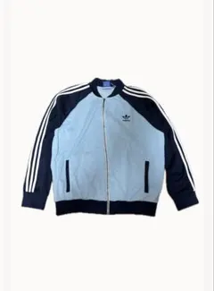 adidas トラックジャケット ライトブルーのサムネイル