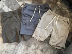 ＧＵハーフパンツ3点セット　L