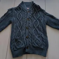 petit main　ベビーキッズ　ニットカーディガン