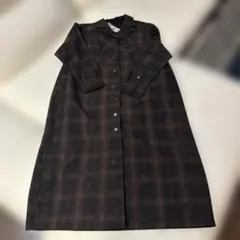 lucien pellat-finet チェック柄 ロングシャツ Sのサムネイル