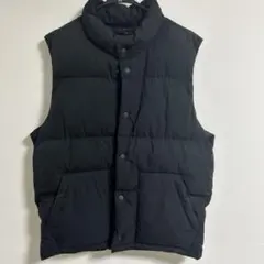 GU ブラック ダウンベスト