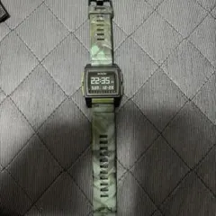 NIXON デジタル腕時計 カモフラージュ