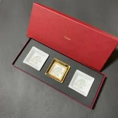Cartier カルティエ パンテール 小皿 トレイ 3点セット 箱付のサムネイル