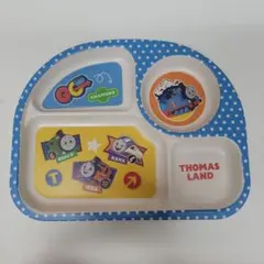 トーマスランド　子ども用仕切り付きプレート
