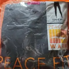 TOPVALU PEACE FIT WARM 10分丈ボトム クロ