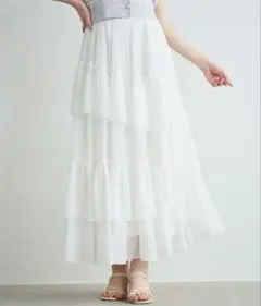 今期完売品♡リリアンカラット♡ ウエストギャザーイレヘムマーメイド