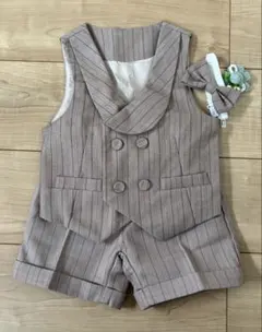 美品 ベスト ショートパンツ セットアップ セレモニー