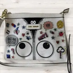 EYE THEME アイテーマ ショルダーバッグ 2way クラッチバッグ 白のサムネイル