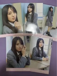 乃木坂46 瀬戸口心月 タイムリミット片思い 個別生写真 5種コンプ 美品！