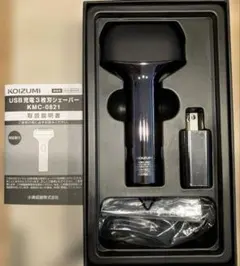 KOIZUMI USB充電3枚刃シェーバー KMC-0821/H グレーのサムネイル
