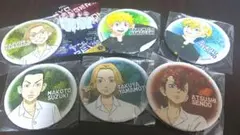 東京リベンジャーズ 　溝中５人衆と松野千冬　缶バッジセット