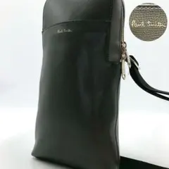 美品】ポールスミス オールレザー ボディバッグ ワンショルダー APS544 
