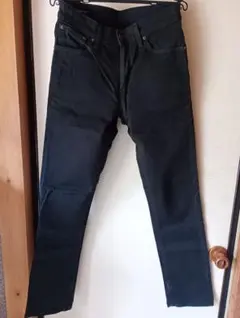 エドウィン　ブラックデニム　日本製