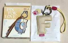 【POPMART】PIN FOR LOVE シリーズ アルファベットペンダントF