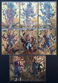 スーパードラゴンボールヒーローズ　ＣＰ　ブラッドオブサイヤン　コンプ８枚セット