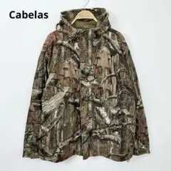 Cabelas カベラス リアルツリーカモ ジップアップパーカージャケット S1