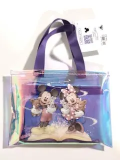 ディズニー　ストア　ユニベスティーズ　ミッキー　ミニー　バッグ　レジャーシート