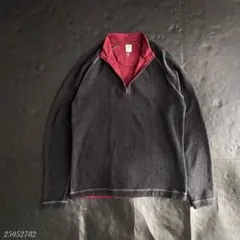 US古着90's johnnie-O サーマルシャツ リバーシブル