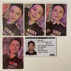 SEVENTEEN ウジ NEW BURSTDAY 封入 トレカ 5枚