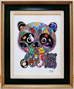 F6号】ジミー大西【Pig】手描き作品/裏サイン有/油彩/アクリル/絵画