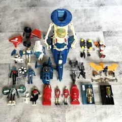 【ジャンク】タカラ ミクロマン 大量セット！タワー基地 M-115他 当時物 ミクロマン タワー基地 M-115 の展示中 || Museum of u-zool