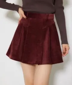 コーデュロイ スカート