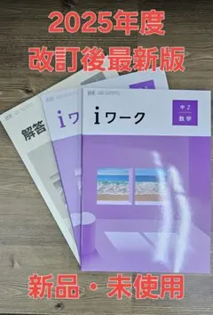 iワーク中学数学2年 日文準拠 iワークプラス付テキスト 中学参考書 問題集