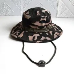 ✨未使用同様✨迷彩柄　メンズ　アウトドア•サファリハット MJU129
