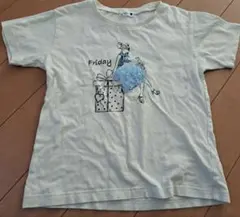 branshesクリーム色 Tシャツ Size130