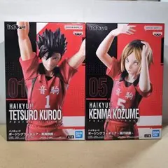 ハイキュー!! フィギュアセット黒尾鉄朗 孤爪研磨