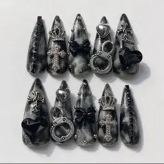 ♡ A687 ♡ ネイルチップ【 現品 】 - メルカリ