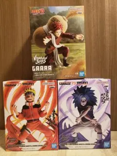 NARUTO Vibration Stars ナルト サスケ 我愛羅 フィギュア