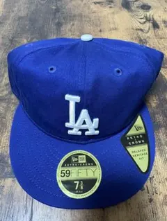 newera Dodgers 59FIFTY 7 3/8 レトロクラウン