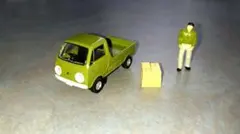 トミカリミテッドヴィンテージ マツダポーターキャブ 一方開(緑)【付属品開封済】のサムネイル