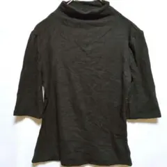 Dazy【S】タートルネック Tシャツ ブラック シンプル