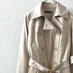 INGNI トレンチコート ベルト付き ライナー付き ポケット付き シンプル