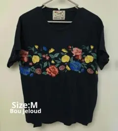 Bou Jeloud　MEDIUM　フロント花柄刺繍Ｔシャツのサムネイル