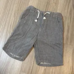 ZARA ザラ　ライトグレー ハーフパンツ　116センチ